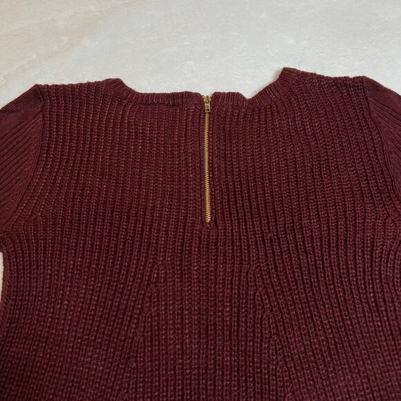 Romeo & Juliet Couture Crewneck Knit Sweater Dress Size Small Cozy Holidays - Picture 4 of 5